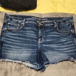 American Eagle Outfitters Women's Blue Denim Shorts